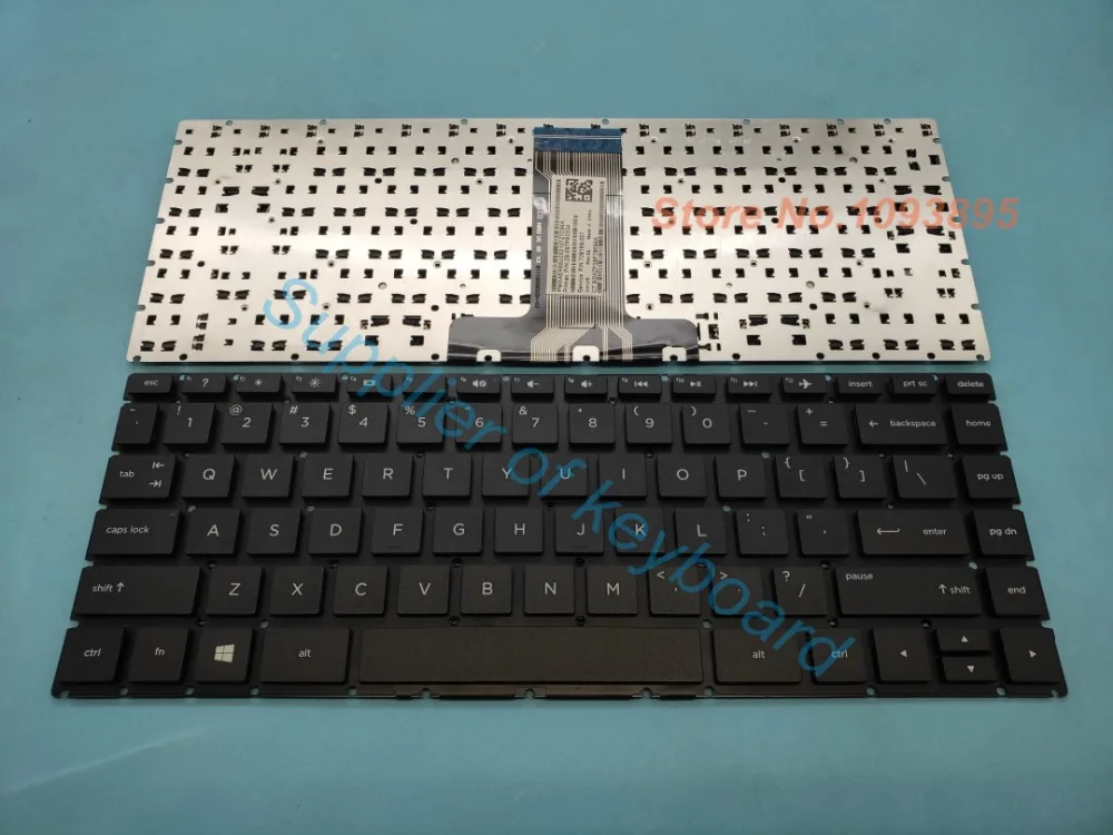 Новая английская клавиатура для ноутбука hp Pavilion X360 14-BA 14T-BA 14M-BA 14-BS 14-BS057CL английская клавиатура