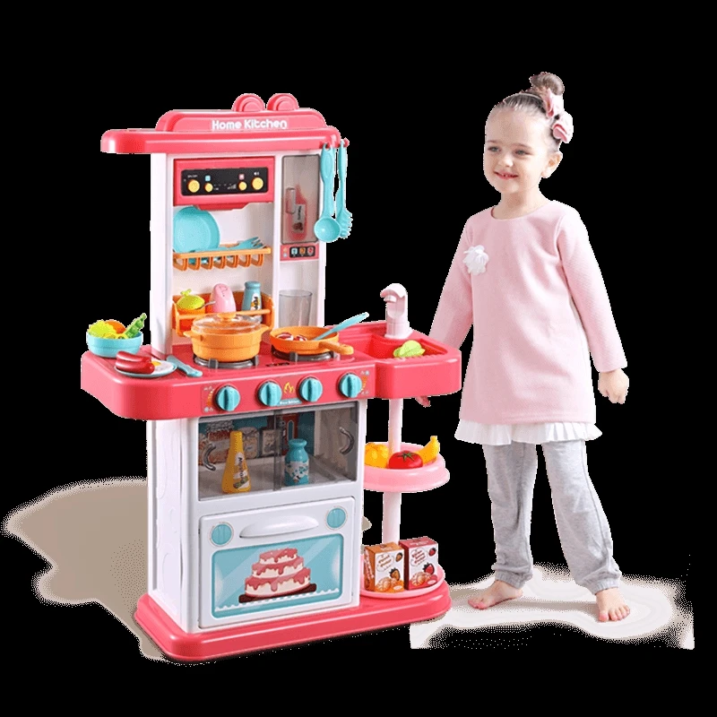 

Children's Kitchen Toys Home Kitchen Simulation Kitchen Utensils Cooking And Cooking Boys And Girls 3-6 Years Old And 7 Years Ol