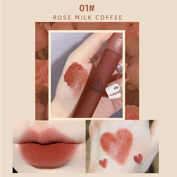 Juice Velvet Lip Glaze Mirror Water Gloss Lip Glaze 4 Juice Velvet Lip Glaze Mirror Water Gloss Lip Glaze Matte Waterproof Non Stick Cup Lipstick