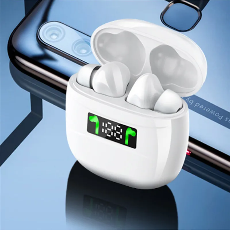 J3 Pro TWS Super Bass Stereo Sports Noise Canceling Bluetooth 5 0 Touch Control Wireless In Ear Headsets Earbuds with Microphone