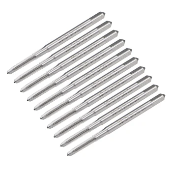 

uxcell Metric Machine Tap M2.3 Thread 0.45 Pitch 3 Straight Flutes H2 High Speed Steel 10pcs
