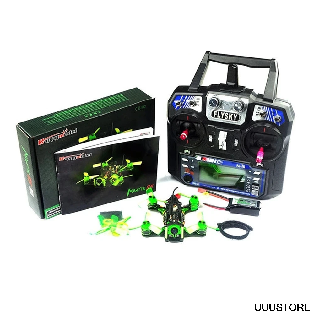 Happymodel Mantis85 Mantis 85 мм FPV Racing Drone RTF w/ Supers_F4 6A BLHELI_S 5 8G 25MW 48CH 600TVL камера DIY RC игрушки