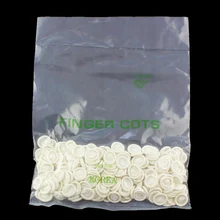 1 упаковка накладка на палец колпачок резиновый протектор пальцев одноразовые противоскользящие для ногтей V9-Drop