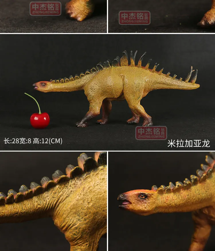 В Jie Ming подлинный продукт Динозавр мир игрушка набор модель маленький полый(шесть-одна модель окно коробка