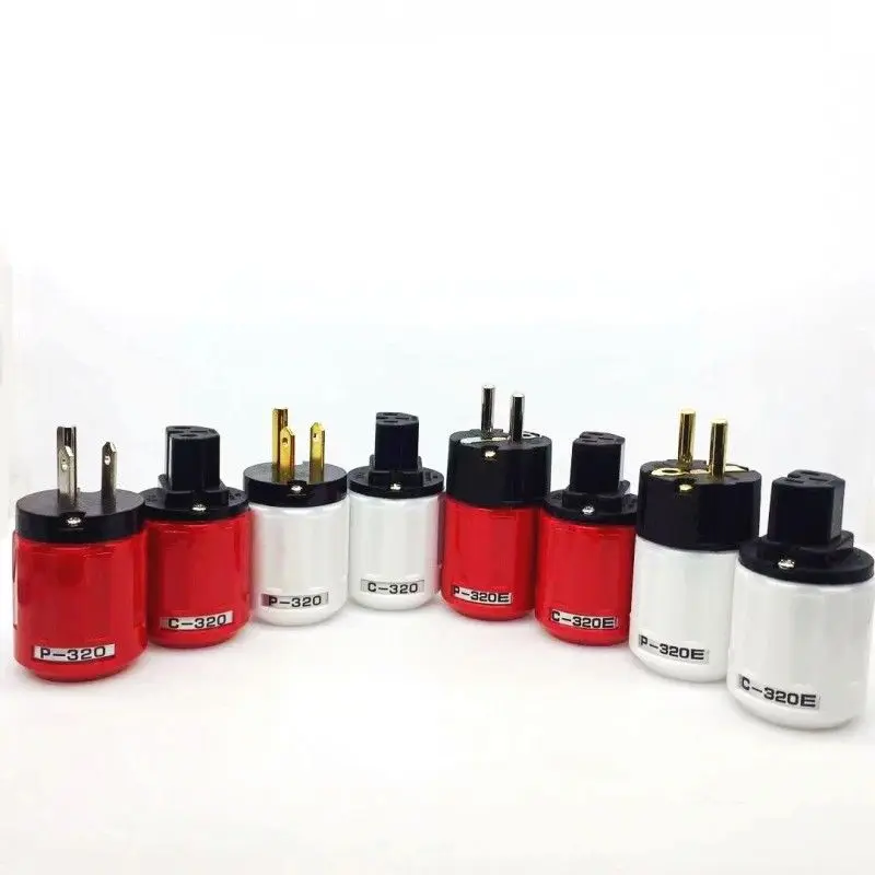 Oyaide HIFI P 320/C 320 медный штекер питания переменного тока EU/US Schuko Ver IEC Connector MATIHUR