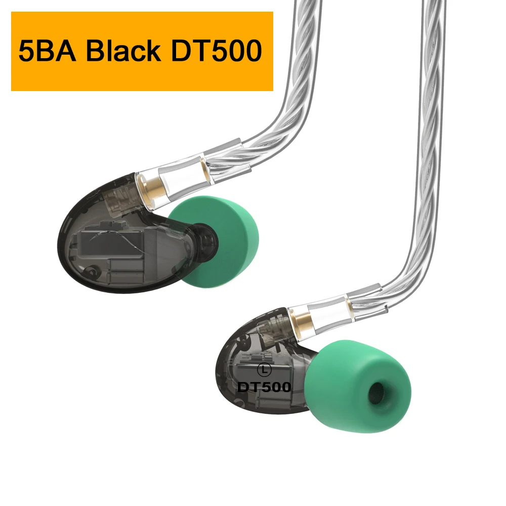 NICEHCK DT600 6BA/DT500 5BA/DT300 Pro 3BA привод Внутриканальные наушники 6/5/3 сбалансированные