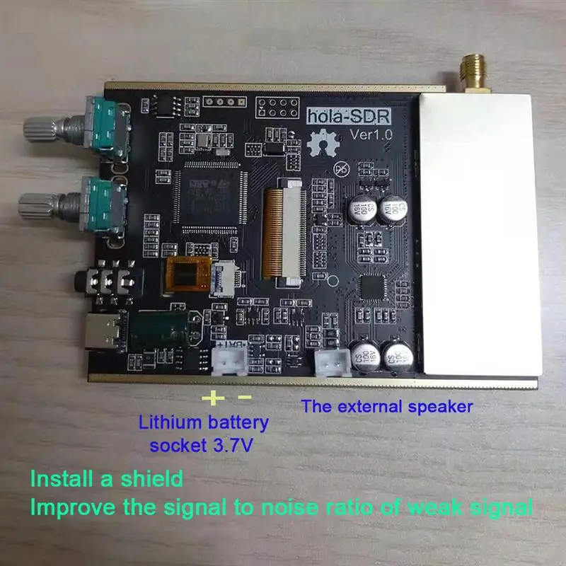 Todos os Modos Receptor Receiver Malaquita 400 2 2ghz Software Dsp am Ssb Nfm Wfm Analogs Modulação Sdr 50k 200mhz Computers & Electronics