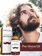30ml Pre-shave Oil Soft Skin Smooth Shave And Beard Care Moisturizing Oil Avoiding Beard Knots Beard Growth Essence