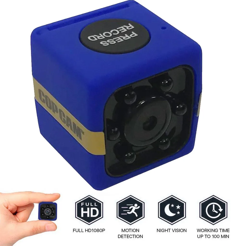 

portable camera 2019 Upgraded Camera 1080p Home Mini FullHD Small Advanced Security Motion Cam Night Vision Audio Mounts
