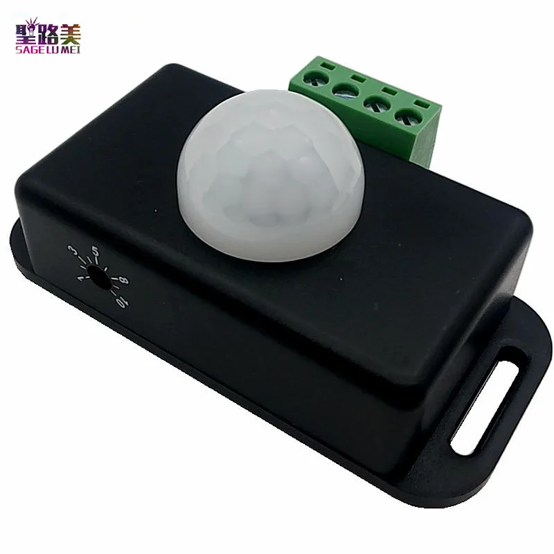 -1-pcs-lots-DC-12V-24V-Body-Infrared-PIR-Motion-Sensor-Switch-use-for-5050 3