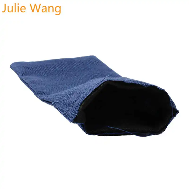 Julie Wang 10 шт. льняная бутылка на шнурке мешочек для украшений Рождественский подарок на свадьбу сумки упаковка сумка модное хранение денег