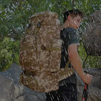 

Durable Nylon 75L Outdoor Climbing Bag Tent Backpack Backpack Traveling Backpack Rucksack Outdoors Mountaineering Backpack
