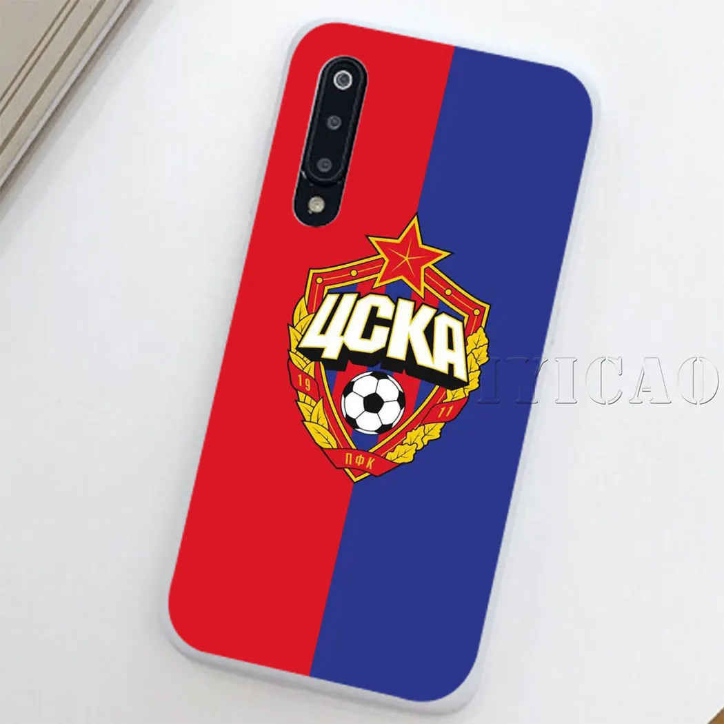 Жесткий чехол ЦСКА для Redmi 8A 6A 4A S2 Note 7 3 4 4X6 5 Pro 5A Prime Plus для Redmi Go