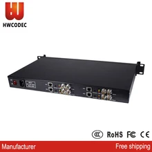 HWCODEC HD 4 канала SDI iptv кодер h264 аудио IPTV потоковым Энкодером оборудования live sdi кодер