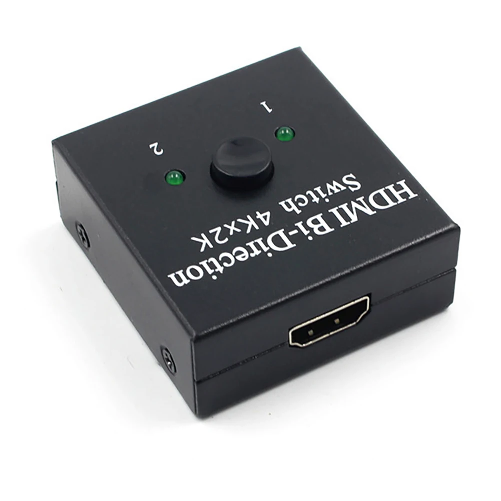 Двунаправленный переключатель HDMI 2 0 3D UHD 4K разветвитель концентратор 1x2 HDCP Sup порт