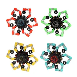 Spinner mecánico para la punta del dedo, juguete para aliviar el estrés, Transformable, creativo, giratorio