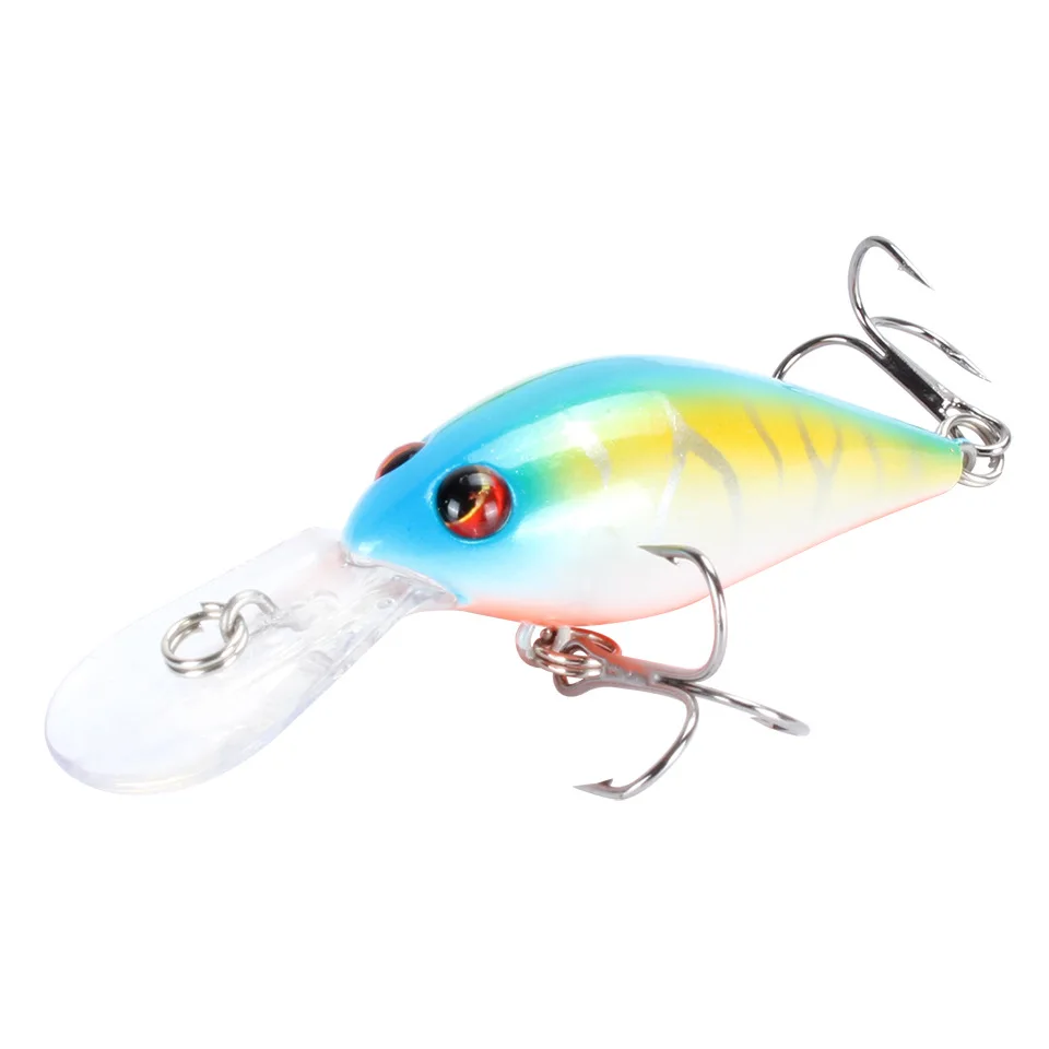 Bassland crank жесткая приманка для рыбалки crankbait stickbait воблеры для щуки leurre pesca для морской рыбалки бас форель Мускусная Япония - Цвет: 002