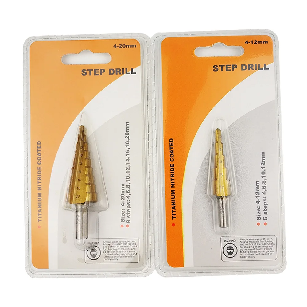 

Manufacturers Direct Selling 4-32 Size Aluminium Plate Expander Step Drill Bit Amazon AliExpress Electricity Supplier Hot Sellin
