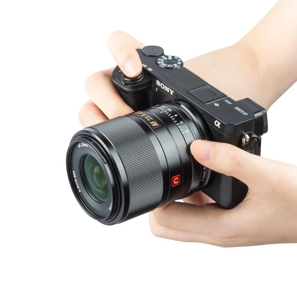 VILTROX 23 мм f1.4 E объектив с автофокусом APS C компактный большой диафрагмой для Sony mount