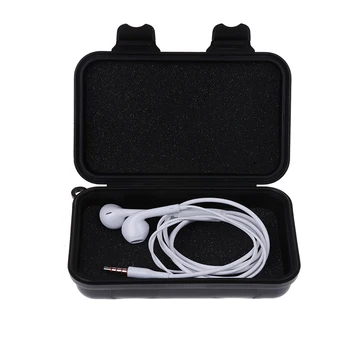 

USB Cable Organizer Portable Earphone Case Compressive Damping Box Drop Resistance Protective Case Headphone Accessories