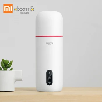 

Xiaomi Deerma Water Bottle 350ML Water Kettle Touch Drinkware Thermos Cups 304 Stainless Steel Milk Travel Boiler Mug 220V 3PINS