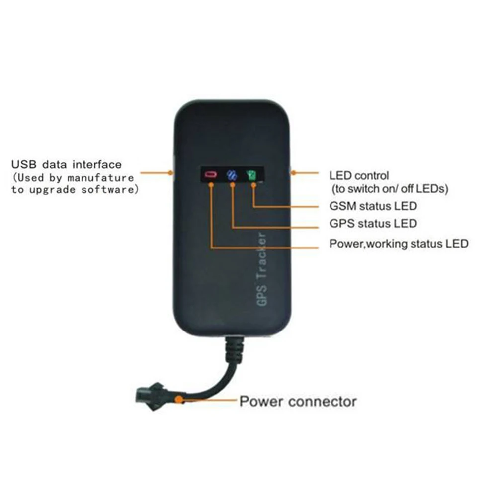 

Hot GPS Satellite Locator GT02A Real Time Tracker Anti-theft Device for Electric Vehicle Car and Motorcycle