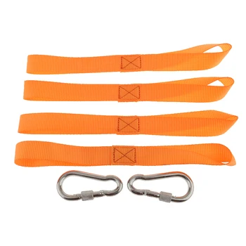 

Tie Down Straps With Carabiner for Towing ATV UTV Motorcycle