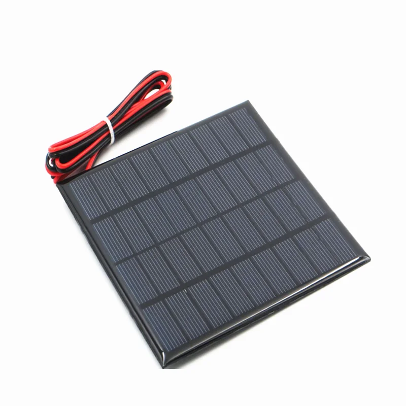 Painel solar com carregador de bateria min., kit diy para carregar bateria de 6v, 3w, 4.5w, 6w, 10w, 9v, 2w, 4.2w, 12v, 2w e 3w com cabo ph 2.0.