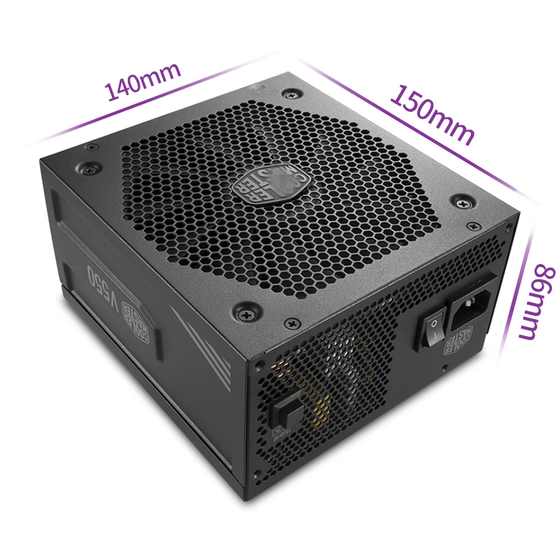 Блок питания для Cooler Master ATX 80plus Gold Full Module Game Mute power supply 550W power supply V550