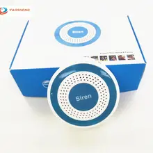 Мини-сигнализация, рупорный стробоскопический Датчик 433 МГц, беспроводная Стробоскопическая сирена для GSM, Автономная гостиничная домашняя Панель сигнализации