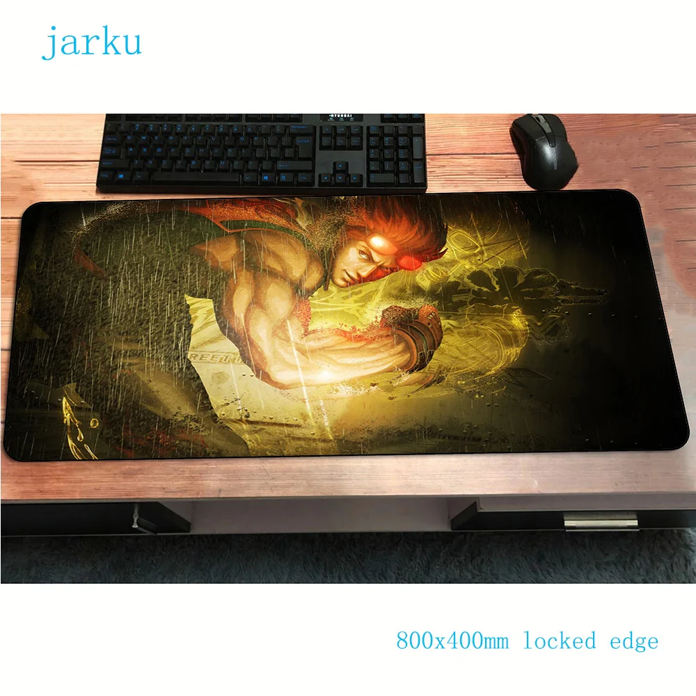Tekken коврик для мыши Новое поступление коврик для мышь Notbook коврик для компьютерной с обработанным краем игровой коврик геймер до 800x400 мм коврик для мыши