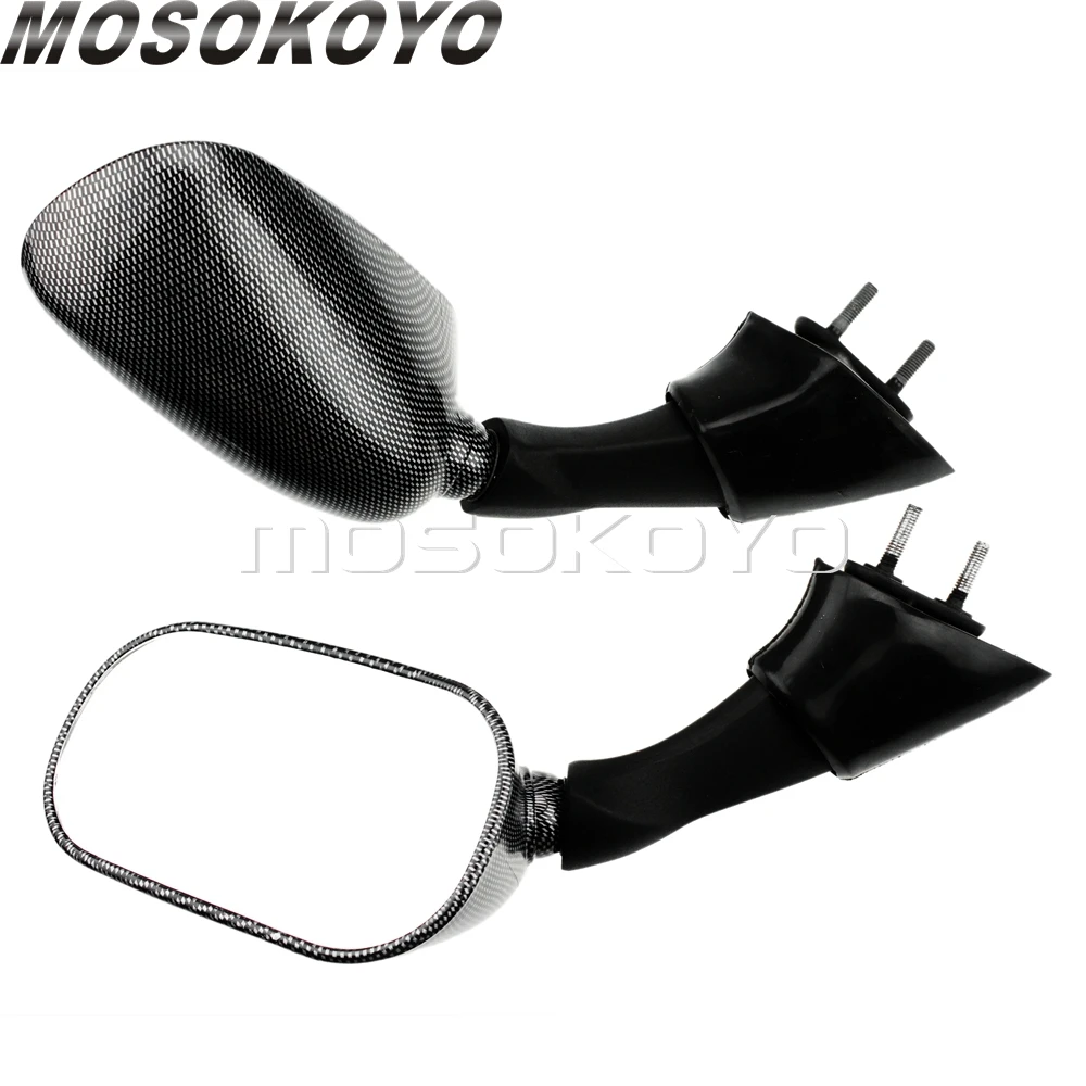 Мотоцикл левая+ правая задняя сторона зеркала для Yamaha FJR 1300 FJR1300 2003-2004 2005 черное зеркало заднего вида