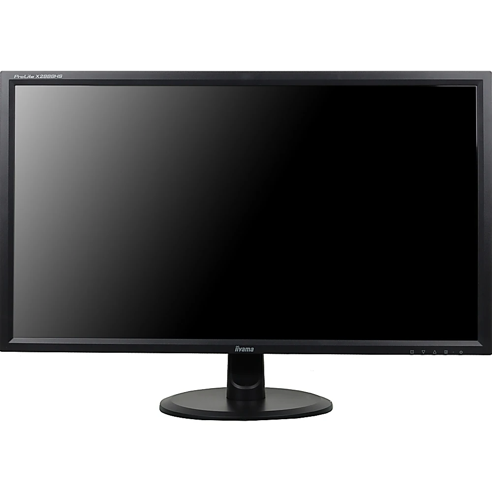 Монитор Iiyama 28" ProLite X2888HS-B2 черный VA LED 5ms 16:9 DVI HDMI DisplayPort M/M Mat 300cd
