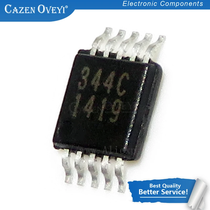 10pcs/lot Cs4344 Cs4344-czz 344c Msop-10 Dac Ic New Original In Stock ...
