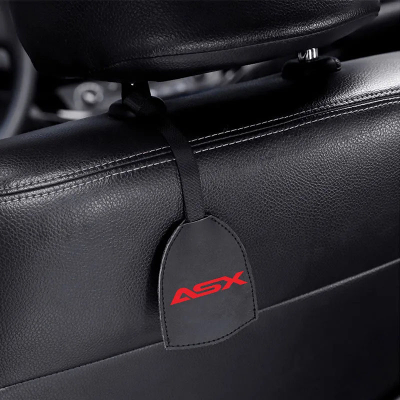 2 шт. автомобильный крючок на заднее сиденье для Mitsubishi ASX интерьерные авто товары Крючки для подвешивания автомобиля вешалка сумка органайзер крюк