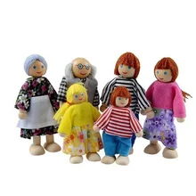 Best Offers 6PCS Wooden Furniture Dolls House Family Person Figures Miniature Set Doll Toys Pretend Play Dollhouse For Kids Child Play Toy Best Offers 6PCS Wooden Furniture Dolls House Family Person Figures Miniature Set Doll Toys Pretend Play Dollhouse For Kids Child Play Toy