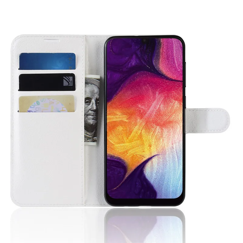 Роскошный кожаный чехол для samsung Galaxy A50, чехол для телефона, чехол для samsung A50 A 50 A505 A505F, SM-A505F