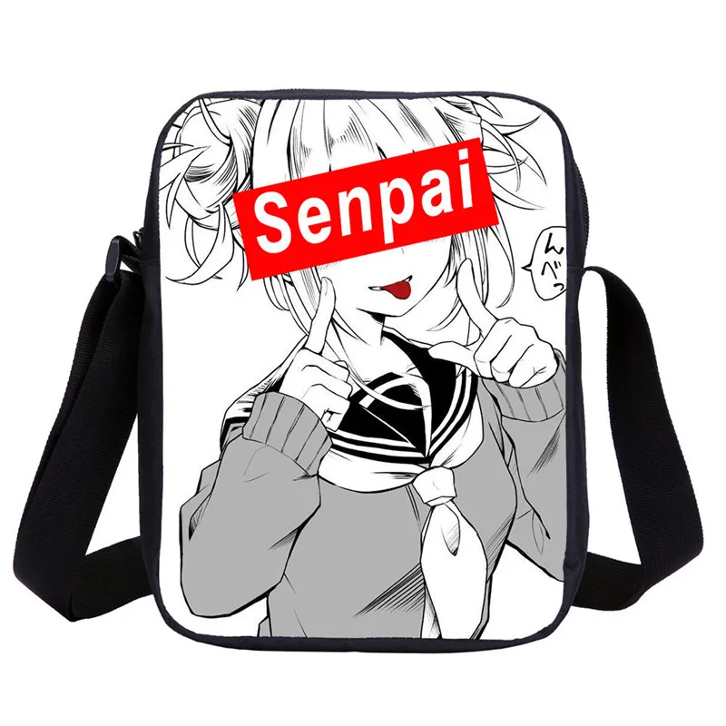 Маленькие сумки через плечо для мальчиков и девочек, Sugoi Senpai, аниме, Waifu, с 3D принтом, Детская сумка-мессенджер, сумка-слинг, сумки, сумка - Цвет: DSTCB4076510-S1119