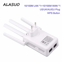 Wireless WiFi Repeater Extender 2.4G WiFi Booster 300 Amplifier Large Router Range Signal Repeator Access Point Home Network