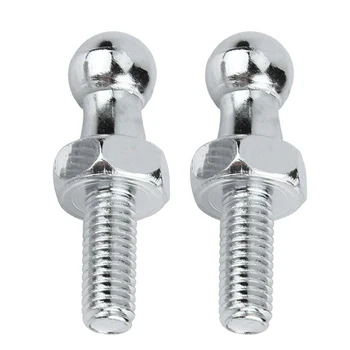 

2pcs M6 10MM Spring Ball Screw Bolts for Gas Struts Ball Ended Bolts Bonnet Gas Spring Ball Stud F-Best