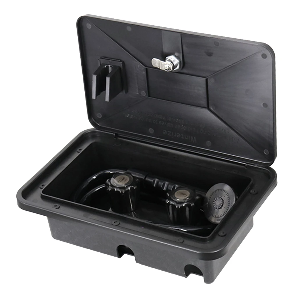 RV Exterior Shower Box Kit Boat Marine Camper Motorhome Caravan Accessories