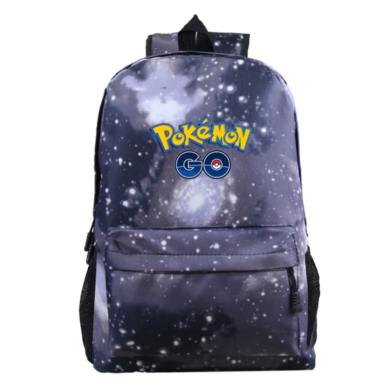 D7 Sac A Dos Пикачу Mochila рюкзак Pokemon аниме plecak ноутбук Унисекс Рюкзак 45-48 мультфильм Тетрадь животные школьные ранцы - Цвет: D7