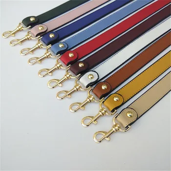 

Fashion New Solid Color Pu Women Bag Strap Handbag Diy Handle Pu Leather Strap Belts For Shoulder Bag Accessories Wide Bag Belts