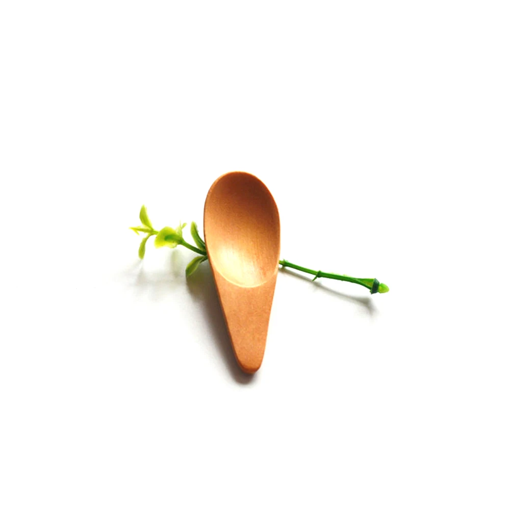 

Hot Mini Wooden Tea Spoon Kitchen Seasoning Spoon Tableware Cooking Tools Condiments Salt Spoons for Kitchen Cooking Seasoning