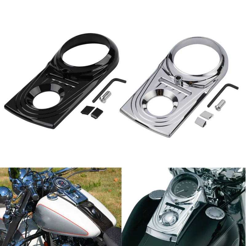 

Motorcycle Dash Panel Insert Cover For Harley Softail Heritage Classic FLSTC Fatboy Lo Dyna Night Train FLS FXS Springer FXSTS