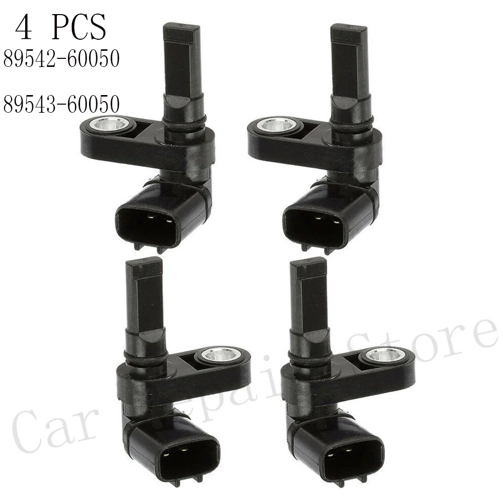 89542-60050 4 шт. ABS Датчик скорости колеса R& LFor Toyota Tacoma Land Cruiser 4runner Lexus GX470 89543-60050
