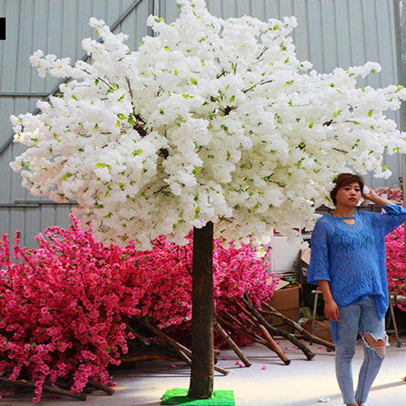 人工桜の木 偽の桃の木のシミュレーション 芸術的な装飾品と結婚式のセンターピースの装飾 特別オファー 造花 ドライフラワー Aliexpress