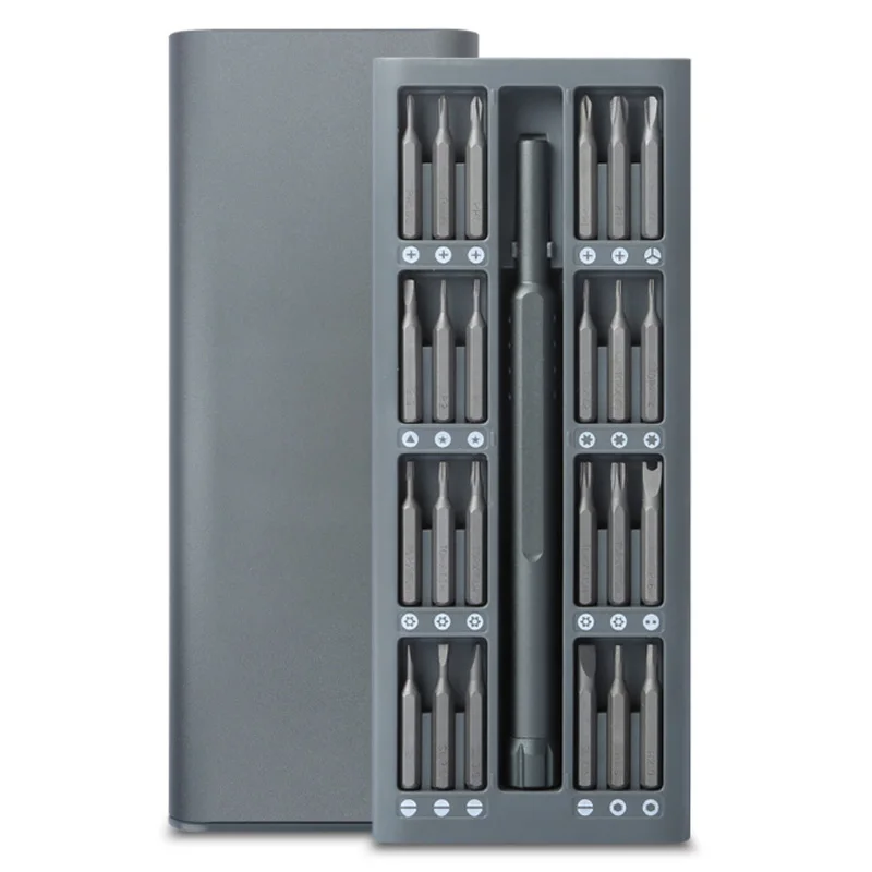 

24 in 1 Precision Screw Driver Kit 60Hrc Magnetic Bits Home Kit Repair Tools