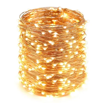 

10M 20M 30M 50M 100M Fairy Lights Outdoor Christmas Lighting DC12V Holiday String Light for Wedding Home Window Party Decoration