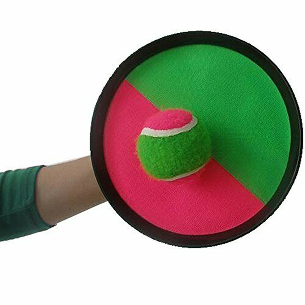 

Hook and Loop Throw Catch Tennis Ball Fun Game Set Beach Garden Play Toy Gift for Children Outdoor Activties